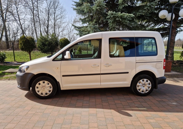 Volkswagen Caddy cena 29800 przebieg: 199999, rok produkcji 2012 z Ciechocinek małe 137